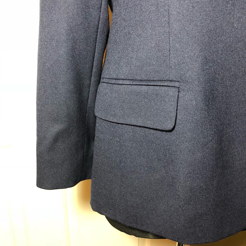 Pendleton Classic Navy One Button Wool Blazer 10 - image 7